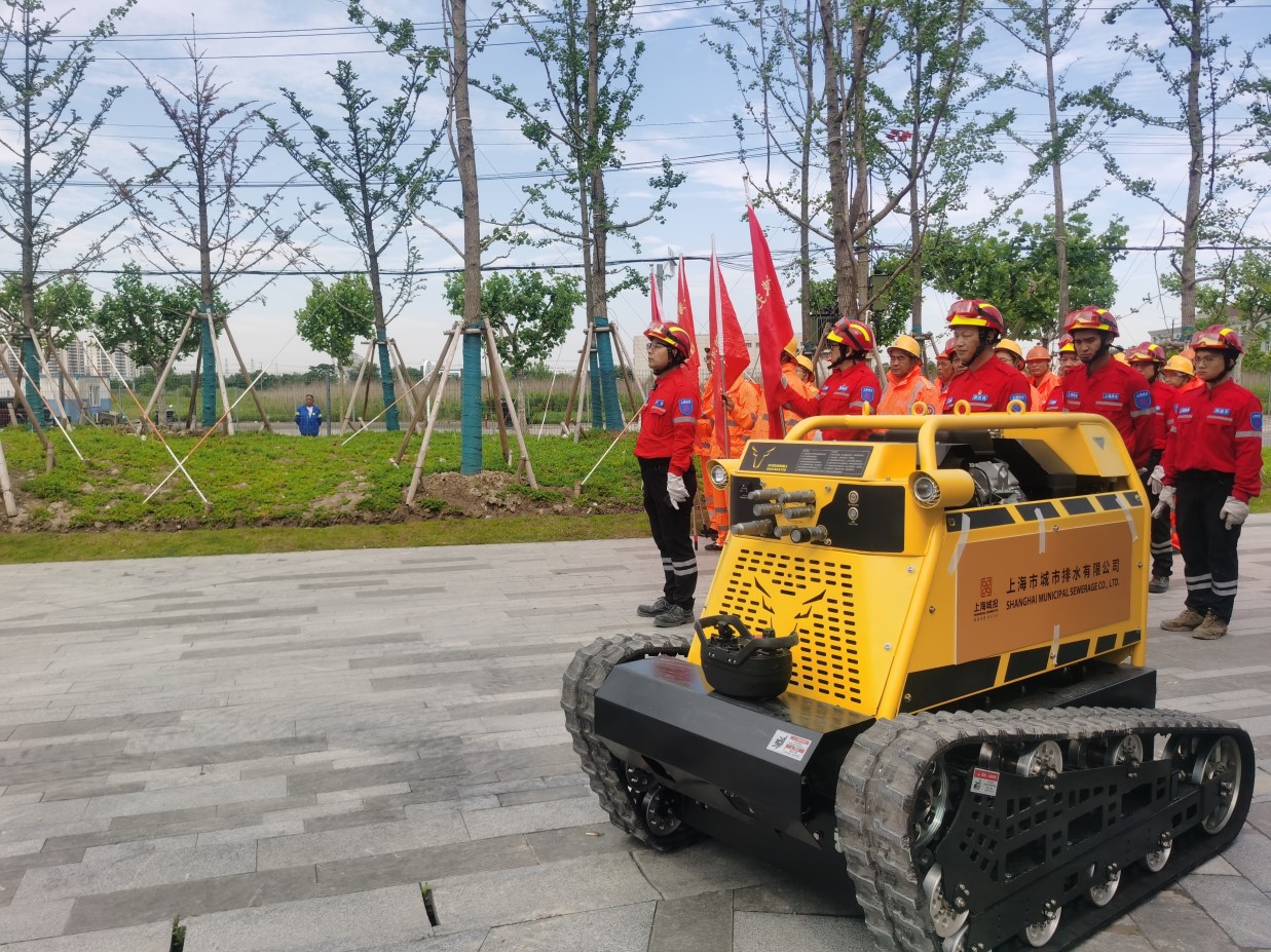 &ldquo;大水牛&rdquo;&ldquo;小河马&rdquo;齐上阵  上海优发国际随优而动一触即发水务提升防汛能力